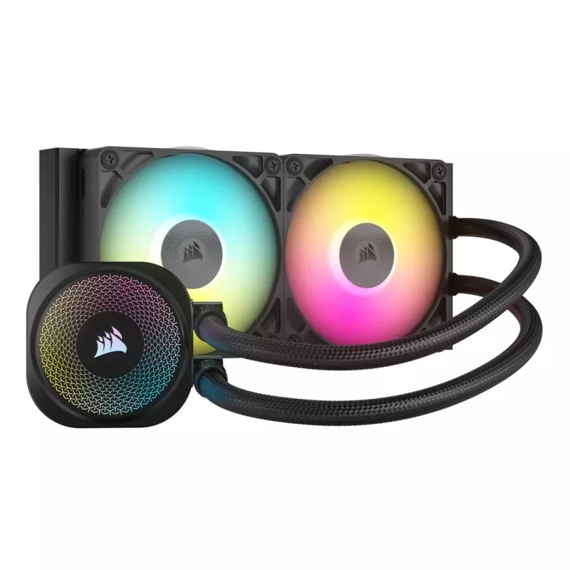 Refrigeración líquida todo en uno Corsair iCUE LINK TITAN RX RGB 12 cm negro