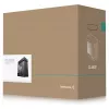 Caja de PC de sobremesa DeepCool CL6600 Negra — compatible con fuentes ATX/PS2/SFX/SFX-L, ventilador frontal de 140 mm, superior/trasero de 120/140 mm, unidades de 2,5/3,5
