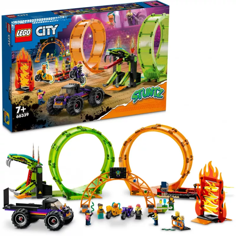 LEGO City 60339 LEGO® CITY Stuntshow Doble looping (60339)