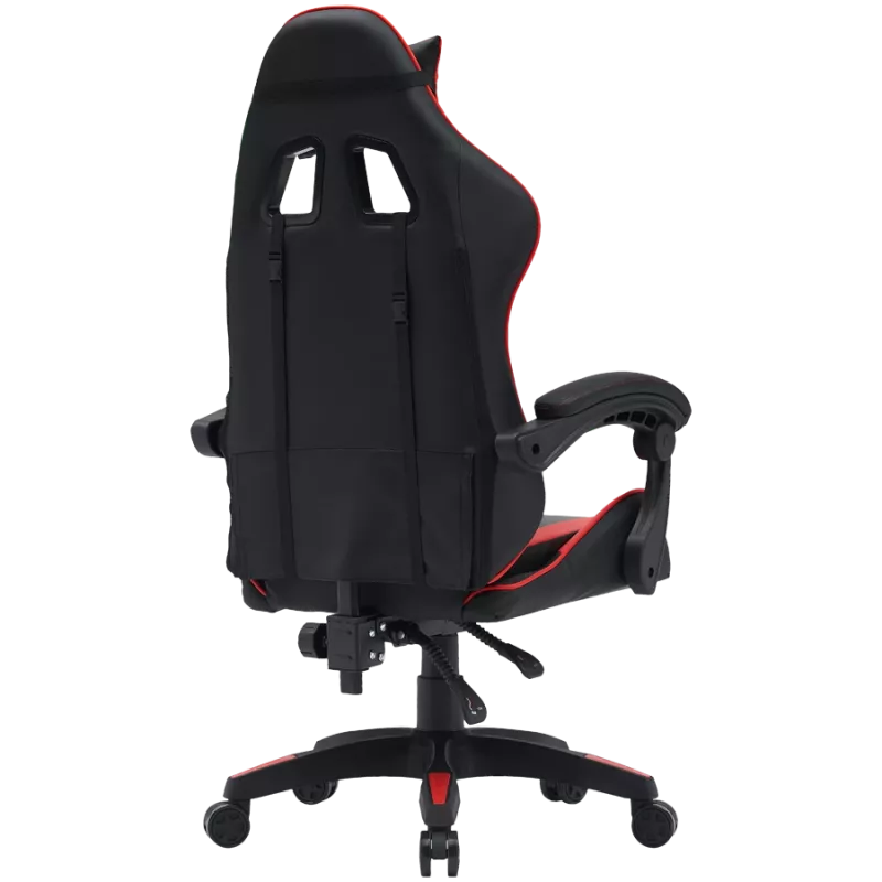 Silla gaming CANYON Core SGCH2 — diseño ergonómico, altura ajustable, negro/rojo
