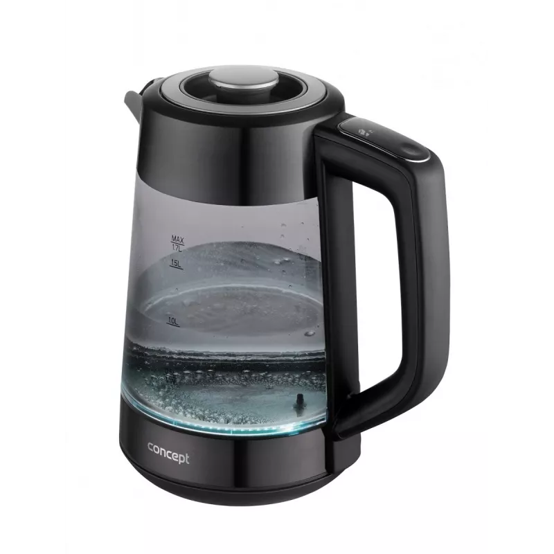 Jarra de cristal eléctrica con control de temperatura RK4195