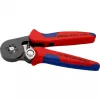 Alicate de crimpar autoajustable 97 53 04 SB (rojo/azul, para terminales de cable)