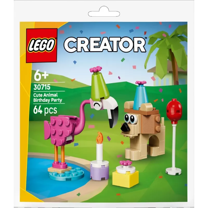 Creator Blocks 30715 Fiesta de cumpleaños de animales dulces