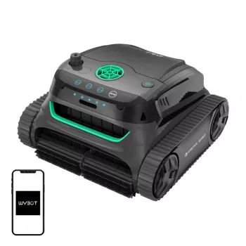 Robot limpiafondos Wybot S2 con funcionamiento inalámbrico, navegación avanzada y gran potencia de succión