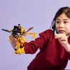 Set de construcción LEGO NINJAGO 71839 Mech de combate Spinjitzu de Arin, 213 piezas, 2 minifiguras, altura 160 mm
