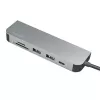 LogiLink UA0343 hub multipuerto USB-C aluminio USB 3.2 2nd Gen Mult