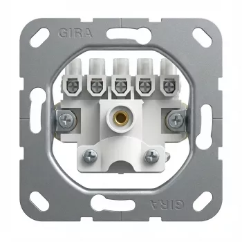 Accesorio para interruptor eléctrico Gira 040000, acabado aluminio