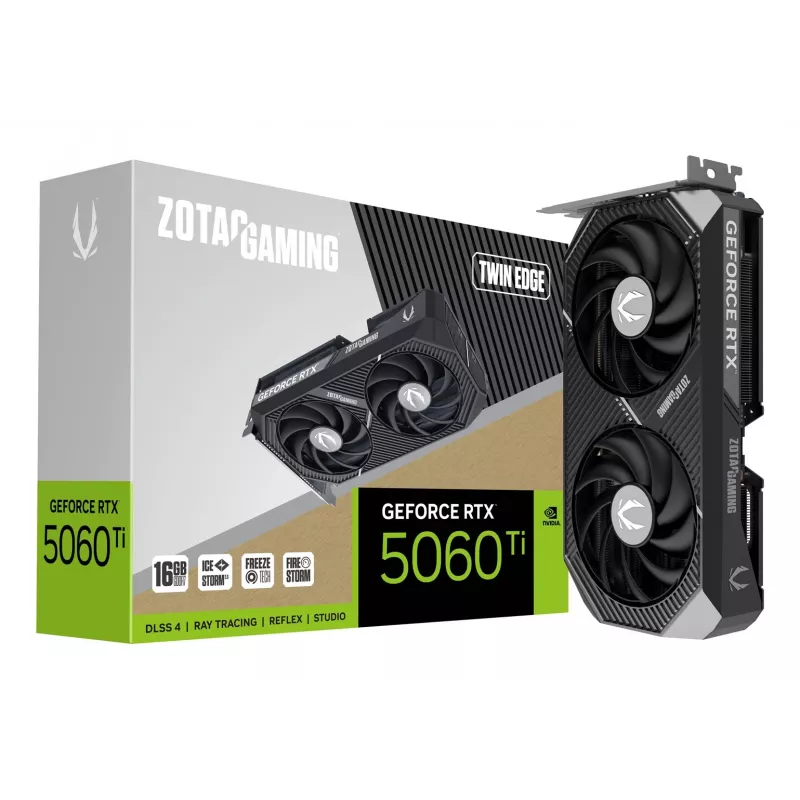 Tarjeta gráfica ZOTAC GAMING GeForce RTX 5060 Twin Edge 8GB GDDR7
