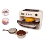 Horno de juguete Artyk 180507 con luz – aparato de juego infantil para sets de juego de rol