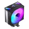 Disipador de CPU Jonsbo CR-1000 V2 RGB negro con ventilador de 120 mm