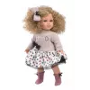 Muñeca Llorens Elena 35 cm — cuerpo blando, cara y extremidades pintadas a mano
