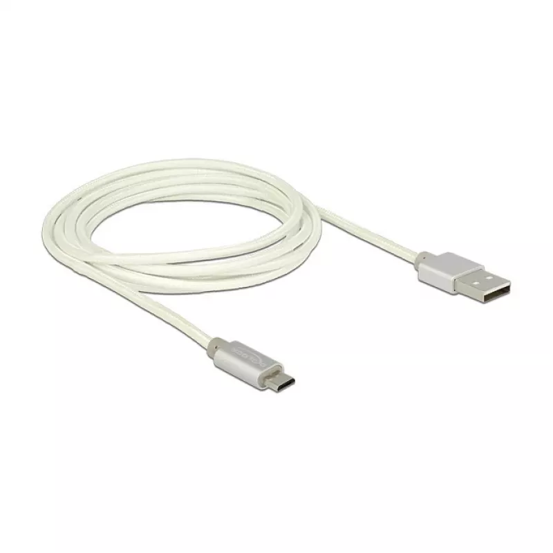 Cable USB DeLOCK 2 m USB2.0-A/USB2.0 Micro-B
