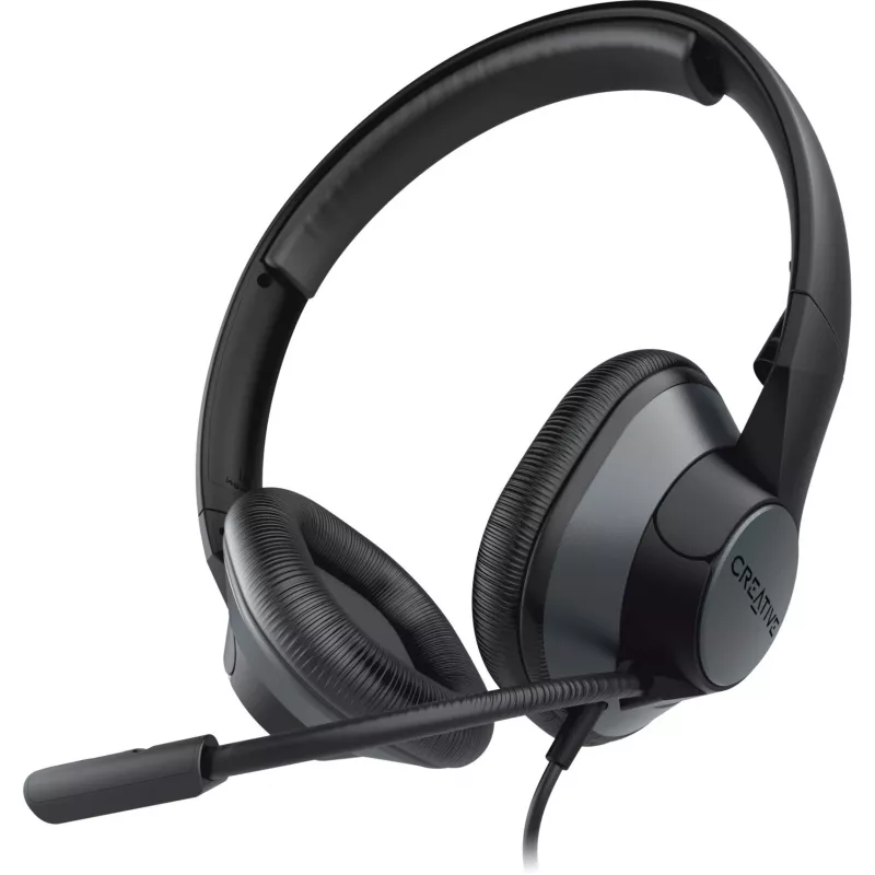 Creative 51EF0960AA000 HS-720 V2 Auriculares on-ear Negro Plata