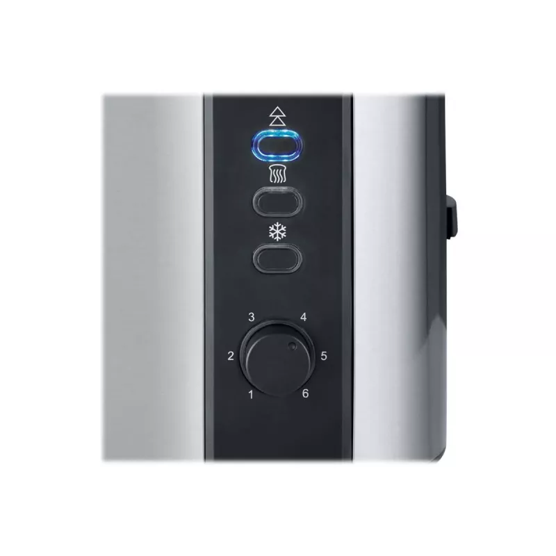 Severin 2589 2 rebanadas 800 W Negro, Acero inoxidable