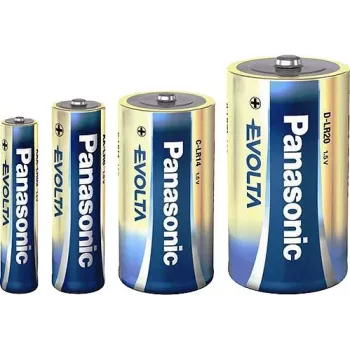 Panasonic Evolta C - pila de un solo uso - alcalina - 1,5 V - 2 uds. - azul - C