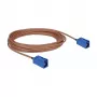 Cable coaxial DeLOCK 89666 RG-316 5 m FAKRA C azul marrón