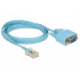 Cable serie DeLOCK 63341 azul 1 m DB-9