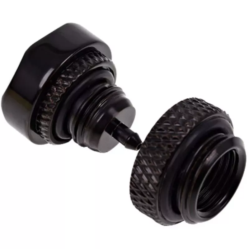Alphacool Eiszapfen Válvula de alivio de presión G1/4 - Negro profundo (17361)
