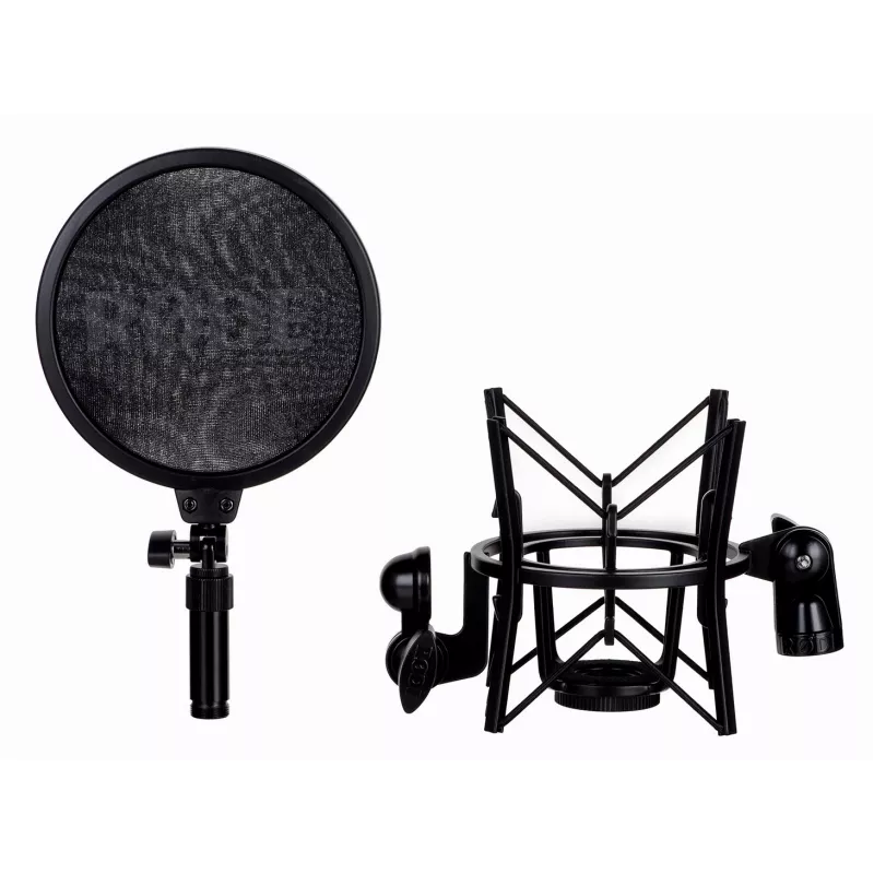 RODE SM6 soporte antivibración con filtro antipop, negro