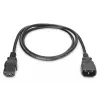 Assmann cable alargador de red. C14 - C13 M/H. 5,0m. H05VV-F3G 1,0 mm². az (AK-440201-050-S)