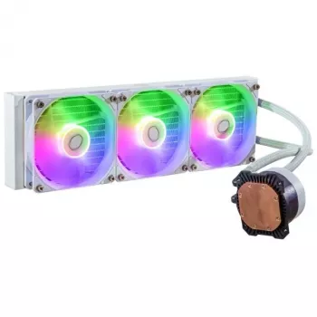 Kit de Refrigeración Líquida Cooler Master MasterLiquid 360L Core ARGB Blanco Ventilador 12 cm