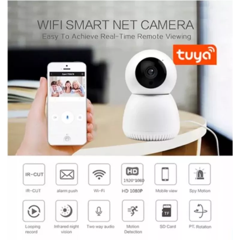 Denver IIC-215 MK3 Cámara WiFi para interiores