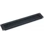 VALUE 26.99.0320 Panel ciego ventilado de 19 pulgadas, 2U, RAL 9005 Negro