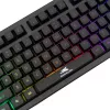 Teclado con cable Baracuda Krill negro KRILL-B — diseño compacto, distribución US
