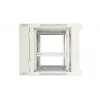 Armario rack Extralink 9U 600x600 AZH gris montaje en pared, abatible