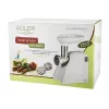 Adler AD 4803 Picadora de carne 800 W Acero inoxidable, Blanco
