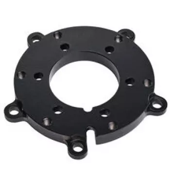 Placa adaptadora para cierre rápido, Asetek 3rd Party QR Adapter Plate, compatible con círculos de agujeros de 70 mm y 50,8 mm – negra