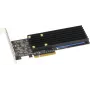 Tarjeta PCIe de perfil bajo Sonnet M.2 2x4 controladora RAID PCI Express x8 3.0 (FUS-SSD-2X4-E3S)
