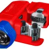 Cortatubos Knipex TubiX S 3–30 mm, herramienta de corte compacta para tubos de metal y plástico