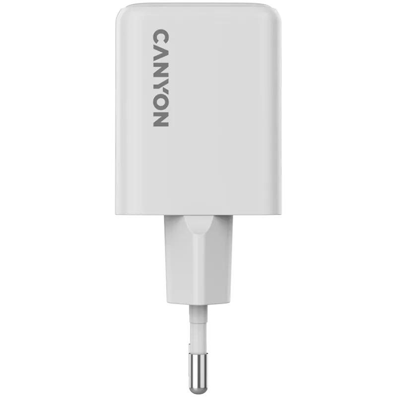 Canyon CU35CC GaN 35 W 2xPD cargador de pared, blanco