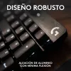 Logitech G G413 TKL SE, con cable, USB, interruptor mecánico, QWERTZ, LED, Negro