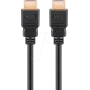Goobay 41081 cable HDMI 0,5 m HDMI Type-A (estándar) 2 x HDMI Type-A (estándar) negro (41081)
