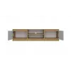 Mueble de TV MALWA 140, roble Artisan/cashmere
