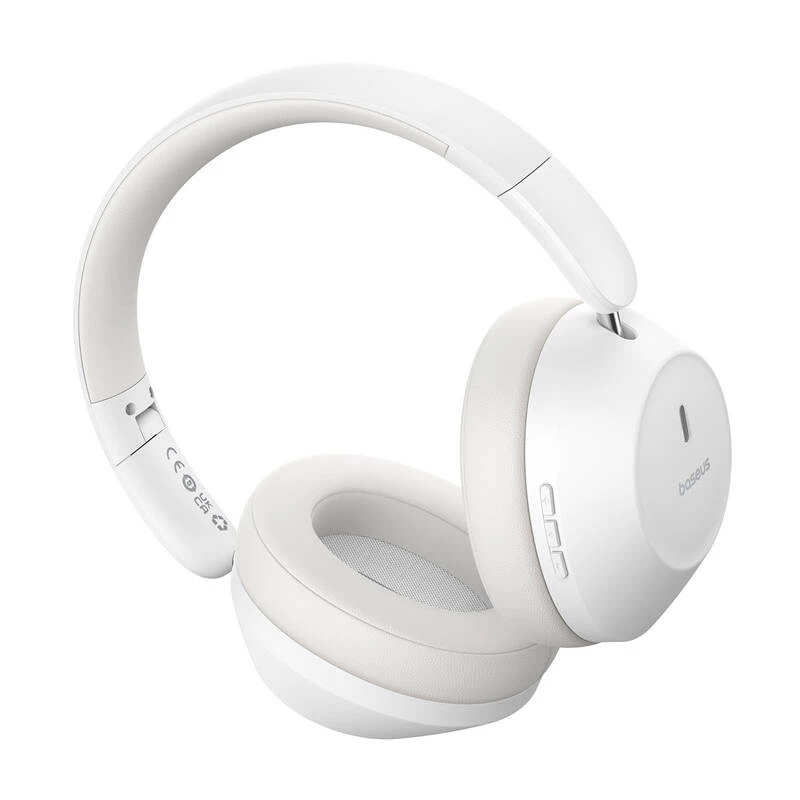 Baseus Bass 30 Max auricular inalámbrico Bluetooth 5.3 over-ear con refuerzo de graves diafragma de 40mm latencia ultra baja auriculares 50H