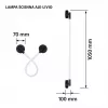 Lámpara de pared LED Activejet AJE-LIVIO WW