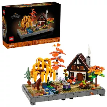 LEGO ICONS 11372 Jardín de casa de campo otoñal