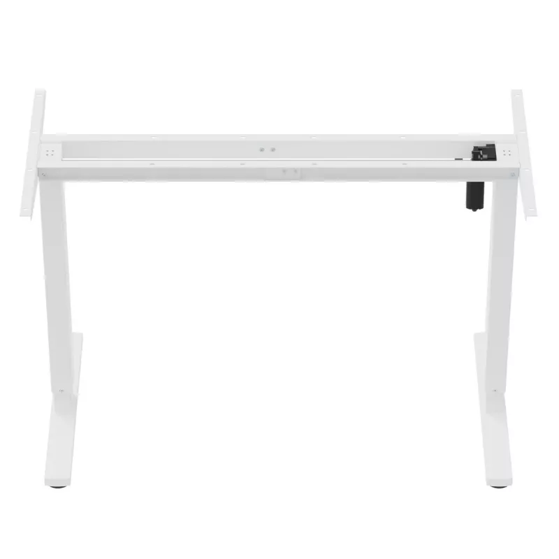Escritorio con regulación eléctrica de altura ergo office ER-400 W — altura máx. 1160 mm, carga máx. 80 kg