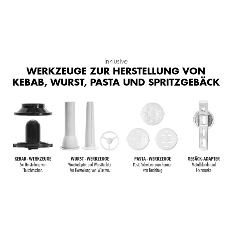 Gastroback 42827 Design Advanced Digital Batidora de pie, 600 W, 5 l