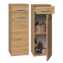 Topeshop NEL V DS ARTISAN armario de baño roble