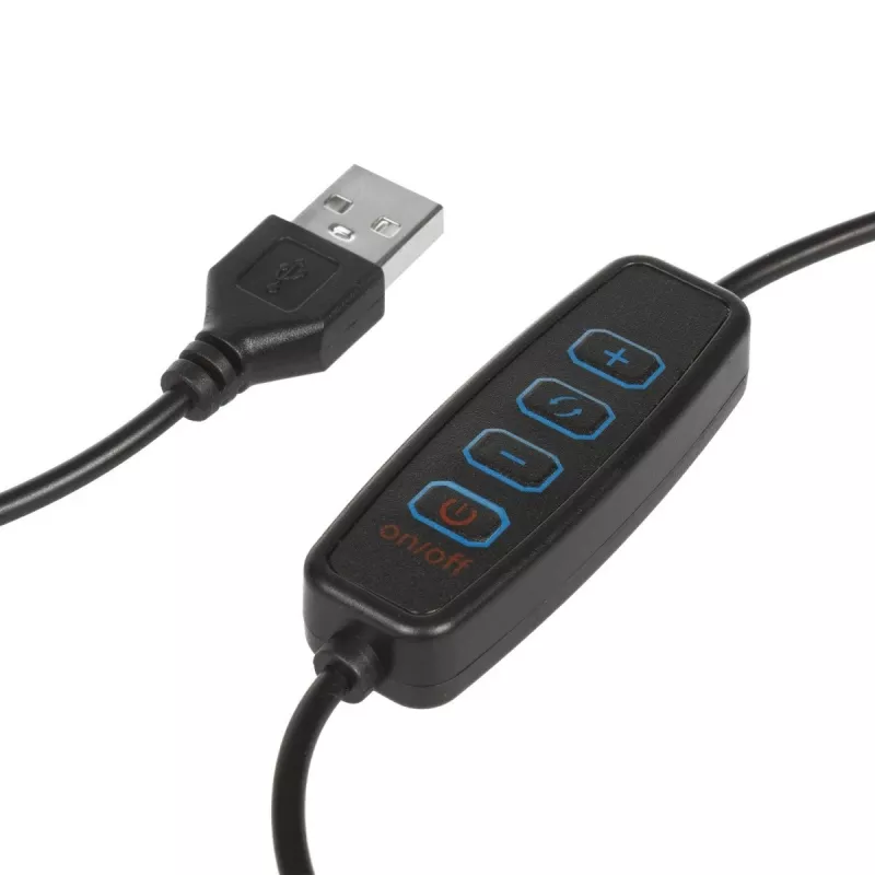 Maclean MCE610 10 12W anillo de luz LED con trípode y disparador Bluetooth, 3 colores, 10 niveles de brillo, brillo ajustable del 10% al 100%, 160 LED, soporte para smartphone, luz de iluminación