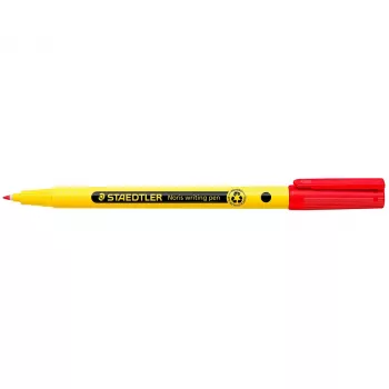 Rotulador fineliner Staedtler Noris rojo