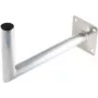Soporte de pared para antena parabólica ShiverPeaks 89823-T aluminio 450×250 mm