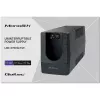 Qoltec 53774 SAI (sistema de alimentación ininterrumpida) line-interactive 1 kVA 600 W 1 salida AC