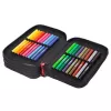 Estuche Cool pack Jumper 3 — organizador de papelería de tres pisos con diseño de oso, tejido resistente