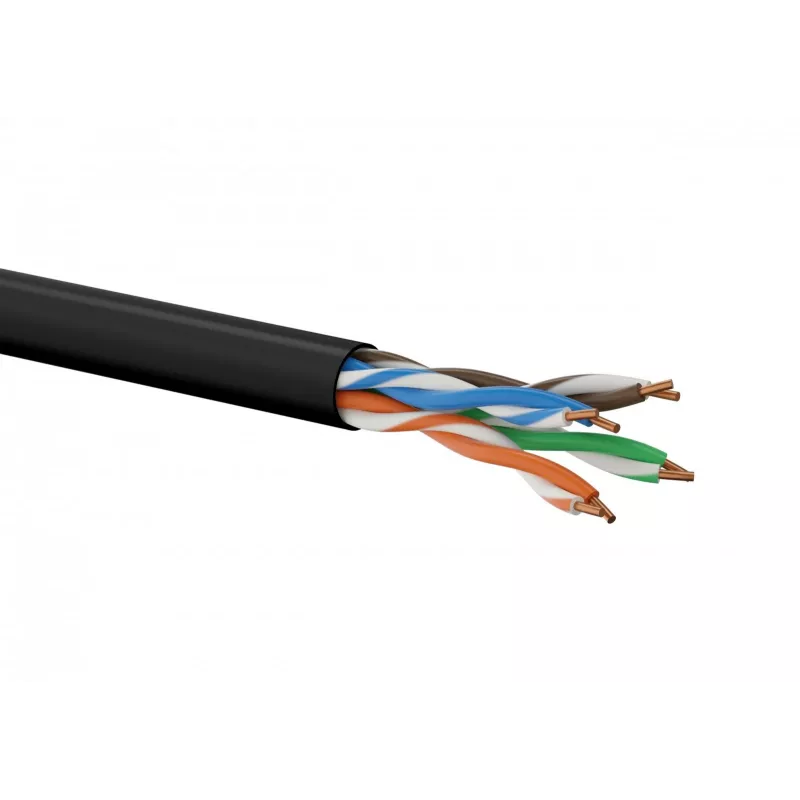 Cable de red A-LAN KIU5OUTZ305 U/UTP Cat5e 305 m gris