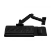 Soporte de teclado Ergotron LX Pro brazo de teclado de pared negro aluminio